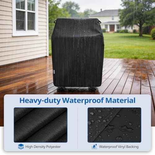 SunPatio 2 Burner Grill Cover, Heavy Duty Waterproof 32 Inch Grill Cover - Image 3