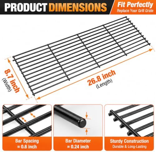 JIN BETTER GRILL PARTS Warming Rack Fit for Pitboss Wood Pellet Grills - Image 2