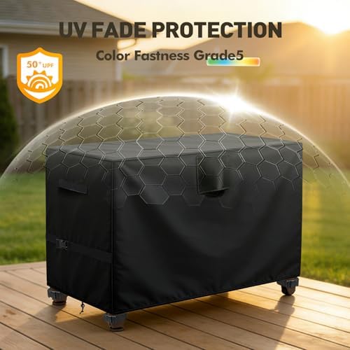Outdoor Prep Table Cover 40 x 24 x 32in, Compatible with Royal Gourmet - Image 4