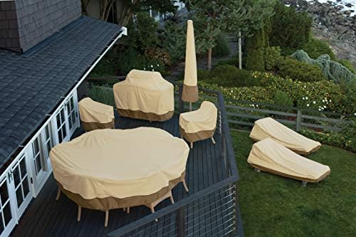 Classic Accessories Veranda Water-Resistant 26 Inch Patio Bar Chair & Stool Cover, Outdoor Chair Covers - Image 7