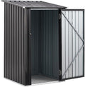 3x3 FT Outdoor Storage Shed,Metal Steel Garden Tool Cabinet by Unknown
