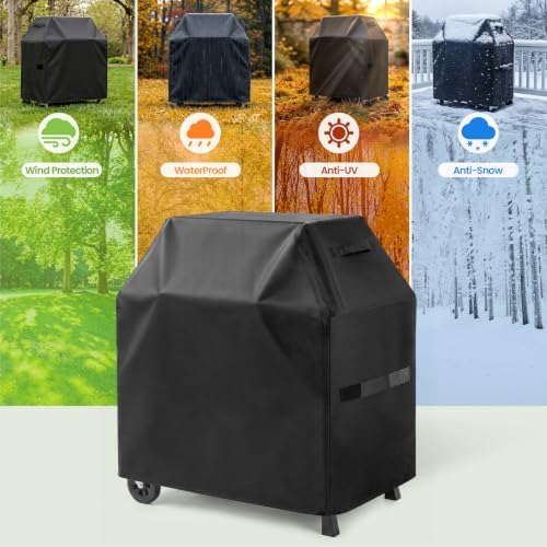Grill Cover for Outdoor Grill, 55 inch Grill Covers Heavy Duty Waterproof - Image 7