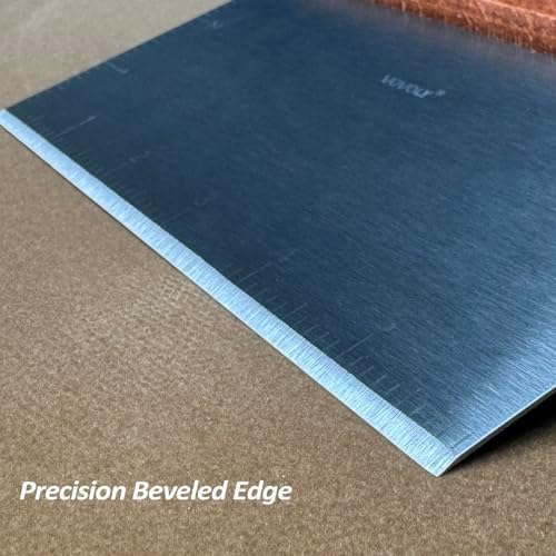 Vovoly Multipurpose Bench Scraper Kitchen Utensil for Flat Top Griddle, Dough Scraper Cutter for Bread and Pizza Cutter - Stainless Steel Metal Griddle Scraper Chopper-Dishwasher Safe - Image 5