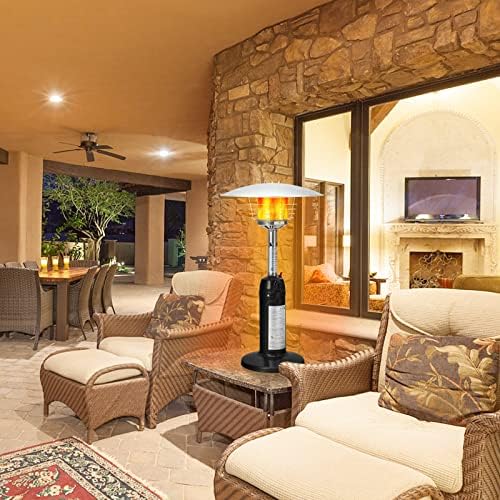 Tangkula Tabletop Propane Patio Heater with Adjustable Flame, 11,000 BTU - Image 3