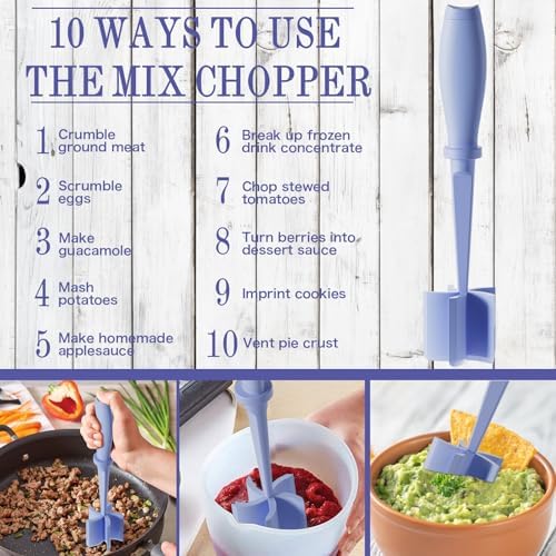 Meat Chopper Ground Beef Masher Tool for Hamburger - Image 2
