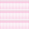 60 Pcs Pink Disposable Plastic Forks Cutlery Heavy Duty Dinnerware Plastic Silverware Flatware for Home Office School Party Picnics Restaurant Outdoor Events or Every Day Use (Pink) by Unknown