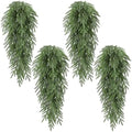 Waipfaru 4Pcs Artificial Hanging Norfolk Pine Christmas Teardrop Swag by Waipfaru