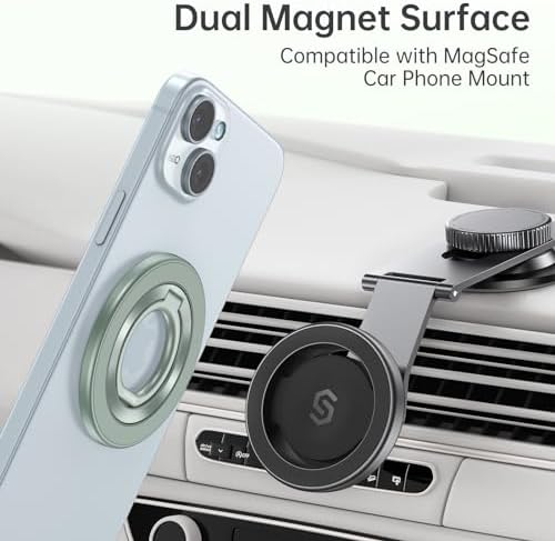 SYNCWIRE for MagSafe Phone Grip, Magnetic Phone Ring Holder Stand Kickstand - Image 3