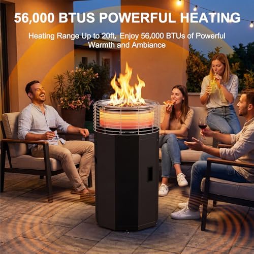 SUNYRISY Outdoor Heater Propane Smokeless Fire Pit for Outside Patio - Image 4