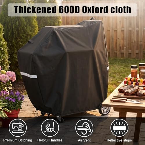 QuliMetal Smoker Cover for Masterbuilt Gravity Series 560/800/600/900 - Image 5