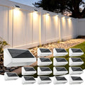Solar Fence Lights Outdoor, 16 Pack Fence Lights Solar Powered RGB by Unknown