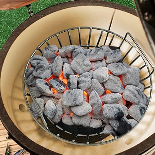 Charcoal Basket, Grill Ash Basket for Big Green Egg Large, 14 Inches Stainless Steel Ash Basket - Image 7
