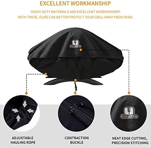 Grill Cover for Weber Q Series, Q2000 and Q200 Grills - Image 5