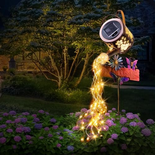 Solar Watering Can Light, Solar Lights Outdoor Decor, Garden Decor Lights by Unknown