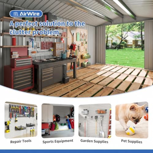 AirWire 12x14 FT Outdoor Storage Shed - Image 6