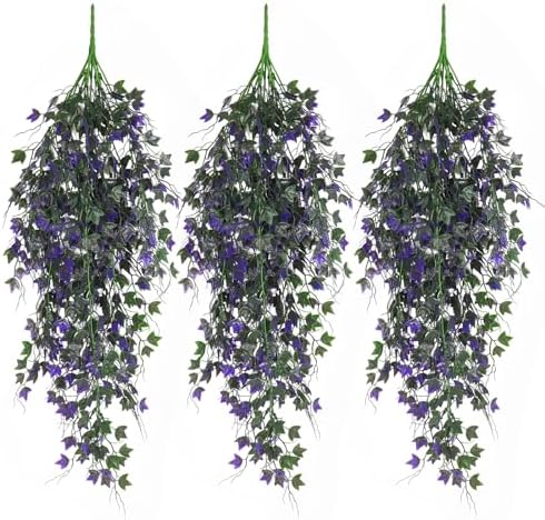 RECUTMS Artificial Ivy Vine Fake Hanging Plants Plastic Trailing Greenery by RECUTMS