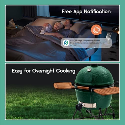 INKBIRD Wi-Fi & Bluetooth BBQ Smoker Temperature Controller Fan ISC-027BW - Image 4