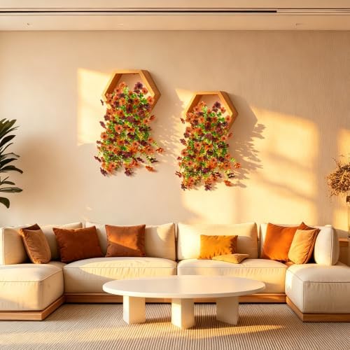 ZFProcess Artificial Fall Fake Flowers for Outdoor Fall Decoration - Image 6
