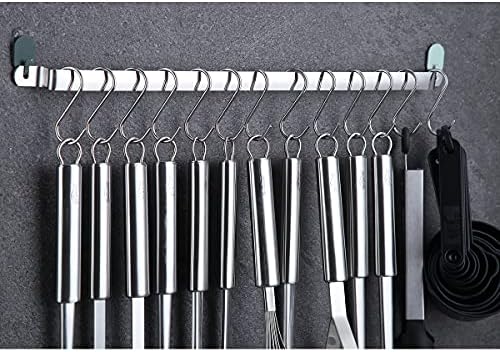 Berglander Kitchen Utensils Set 38 Pieces, Stainless Steel Cooking Utensils Set, Kitchen Gadgets Cookware, Kitchen Tool Set with Utensil Holder Rack And Hooks For Hanging Dishwasher Safe - Image 4