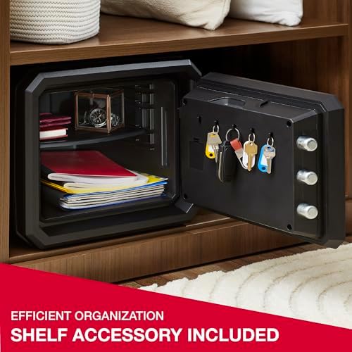 SentrySafe Large 0.81 Cubic Feet Fireproof Safe with Dial Combination Lock for Home or Office Protects Money, Documents, or Other Valuables, FPW082K - Image 6
