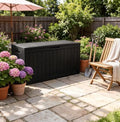 KAMABOKO 140 Gallon Outdoor Storage Box Waterproof Deck Box for Patio by KAMABOKO