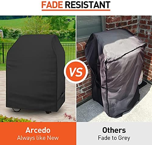 Arcedo Small Grill Cover for Outdoor Grill 32 Inch Compatible with Weber - Image 3