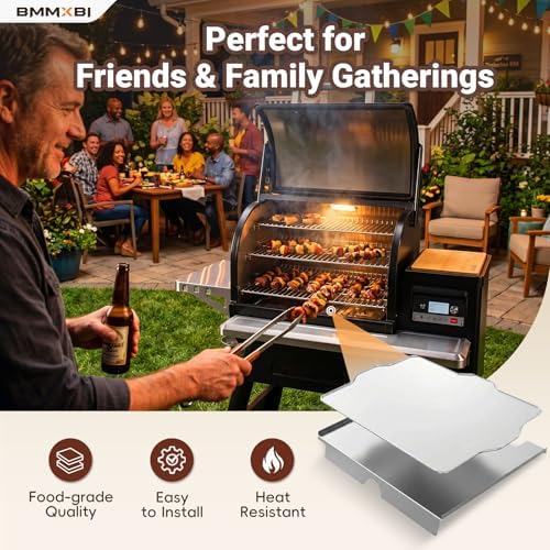 Drip Pan Heat Baffle Kit for Traeger Timberline 850 Series Pellet Grills - Image 7