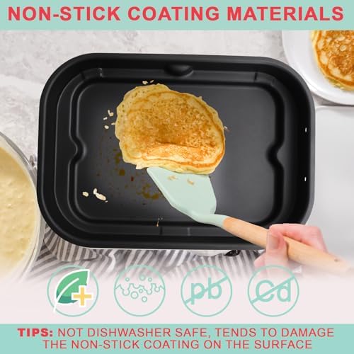 FG551 Parts Griddle Plate & Roast Rack Replacement for Ninja Foodi XL Grill - Image 4