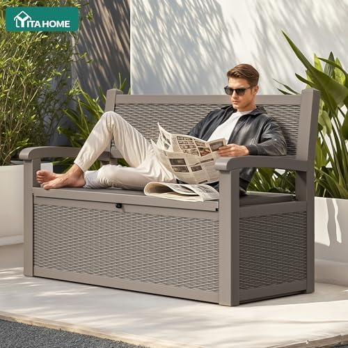 YITAHOME 70 Gallon Deck Bench with Storage - Image 5