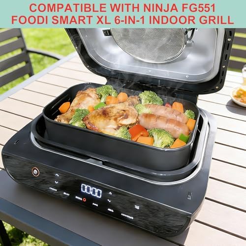 Nonstick Foodi Combo Crisper Basket for Ninja Indoor Grill FG551 - Image 6