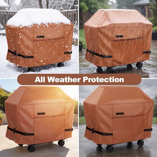 BBQ Grill Cover 57 Inch Waterproof 2-4 Burners Gas Grill Cover - Image 7