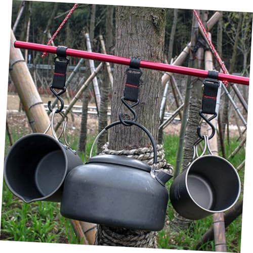 5Pcs S Shaped Camping Hook for Tent Pole Hanging Storage - Image 7