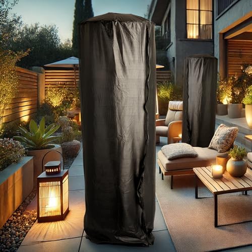 70" Patio Heater Cover for Standing Gas Heaters with 21" Reflector - Image 4