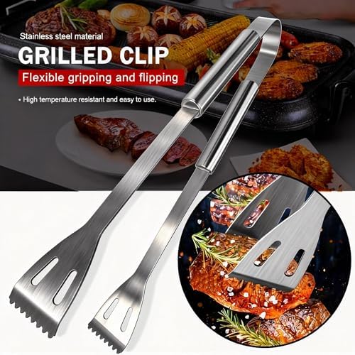 Small Travel 5-Piece 304 Stainless Steel Grill Tool Set with Storage Case – BBQ Grilling Accessories, Ideal Gift for Men & Cooking Lovers - Image 7