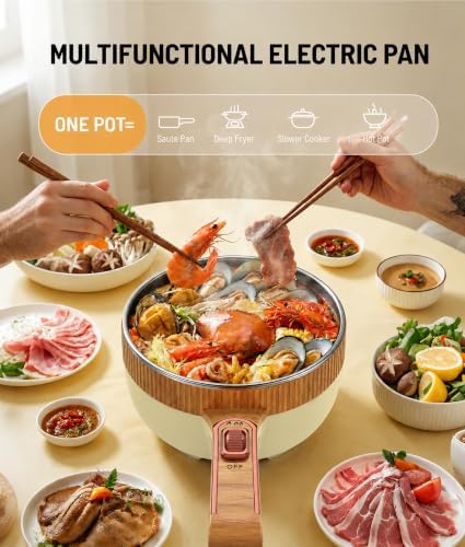 Electric Hot Pot 1.5L Mini Portable Electric Pot Dual Power - Image 6