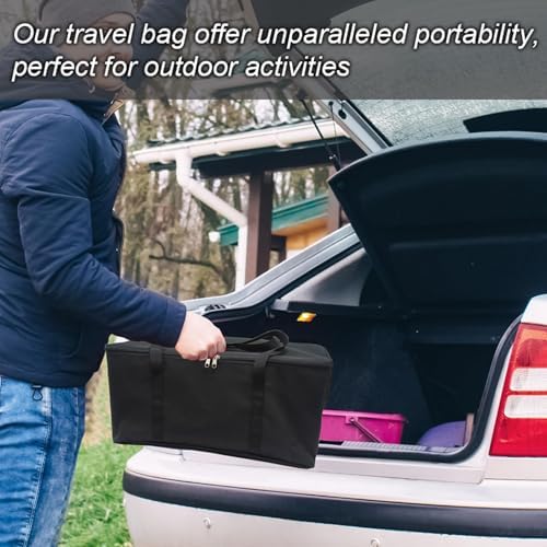 Portable Tabletop Charcoal Grill with Travel Bag, 170 Sq. In.Cooking Area - Image 6
