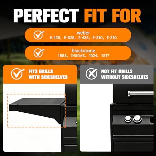 1PACK Magnetic Grill Caddy for Grills, Space Saving Outdoor Griddle Accessories Organizer, BBQ Storage Box for Weber Grill and Blackstone Griddle - Image 6