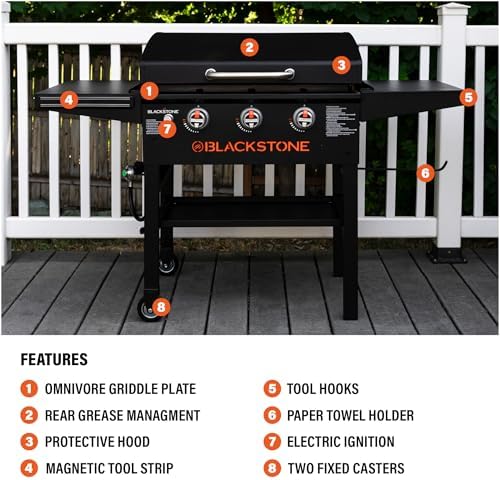 Blackstone 2403 28" XL Omnivore Griddle with Hood - Image 3