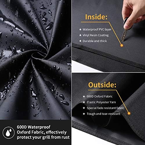 Gas Grill Cover for Weber Spirit II 310, 51 Inch BBQ Grill Covers - Image 3