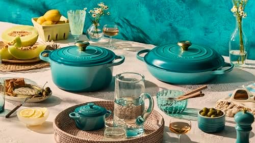 Le Creuset Enameled Cast Iron Round Dutch Oven, 4.5 qt., Riviera - Image 6
