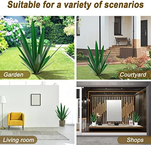 Homight Metal Tequila Country Sculpture DIY Tequila Plant Home Decor Country Tequila Garden Ornament Indooutdoor Statuette Patio Lawn Patio Stake Decoration Gift to The Garden - Image 4