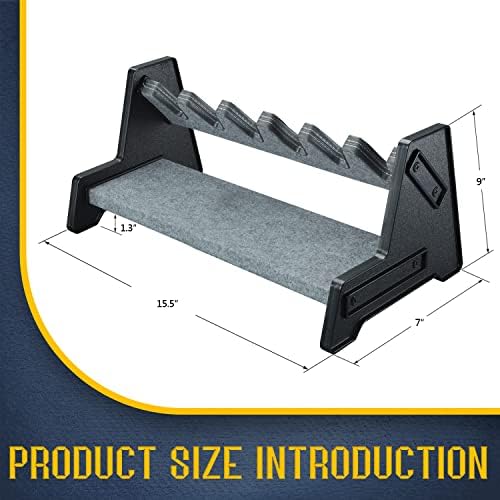 Mind and Action Pistol Rack, Handgun Holder for Safe, Cabinet Organizer, Gun Accessories, Gifts for Men - Image 6