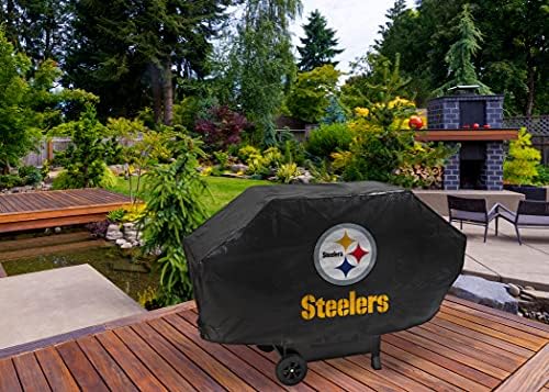 NFL Rico Industries Vinyl Padded Deluxe Grill Cover, 68 x 21 x 35-inches - Image 2