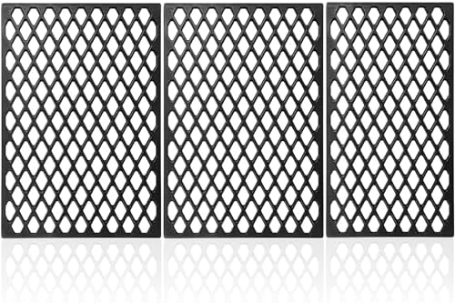 Grill Grates for Traeger Pro 34 Series Eastwood Texas Elite Cast Iron Cooking Grate Grid BAC367 HDW194 Rack BBQ Replacement Parts Wood Pellet Smoker Accessories by Unidanho