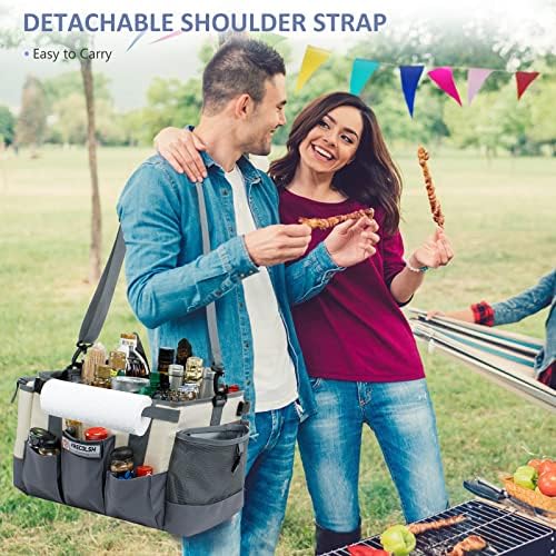 Large Grill Caddy, Tailgating Essentials Organizer for BBQ, Camping &Picnic - Image 6
