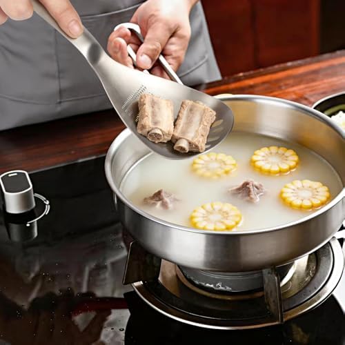 5 in 1 Multifunction Cooking Spoon - 18/8 304 Stainless Steel Slotted - Image 5