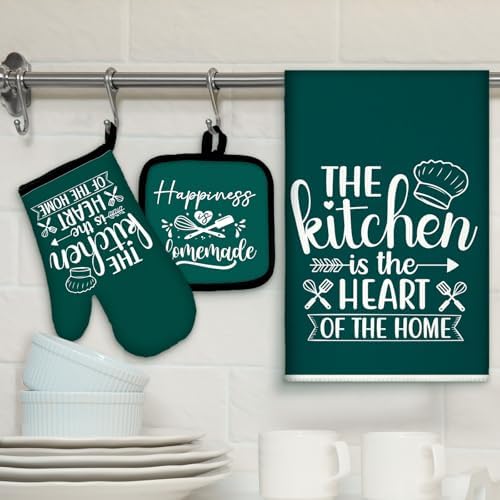 Sratte 6 Pcs Kitchen Decor Accessories Set, Kitchen, Dark Green - Image 2