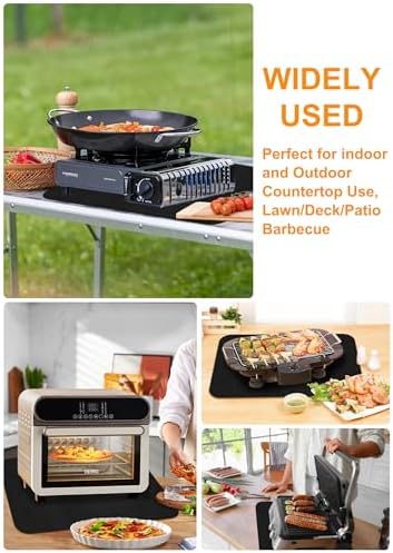 24 x18 inches Heat Resistant Mat for Countertop & Table Grill Mat - Image 7