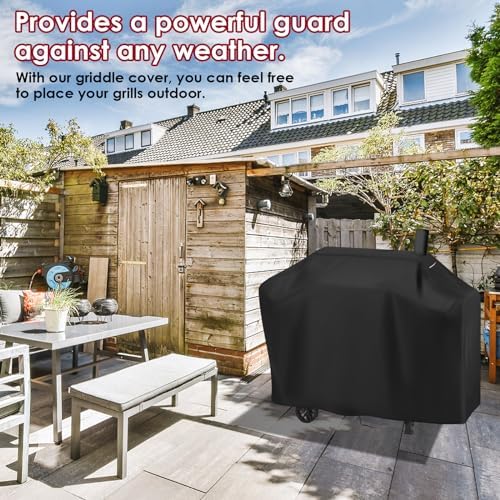 Grill Cover for Royal-Gourme-t CC1830T 30" Barrel Charcoal Grill - Image 7