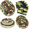 180PCS Camo Paper Plates and Napkins Party Supplies Serve 60, by Osonm